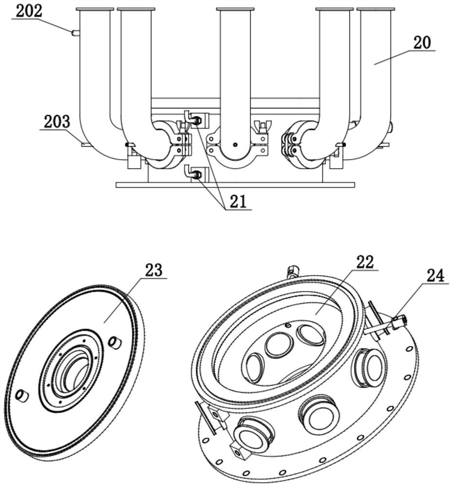 Plasma tail gas treatment equipment with ultra-large treatment capacity