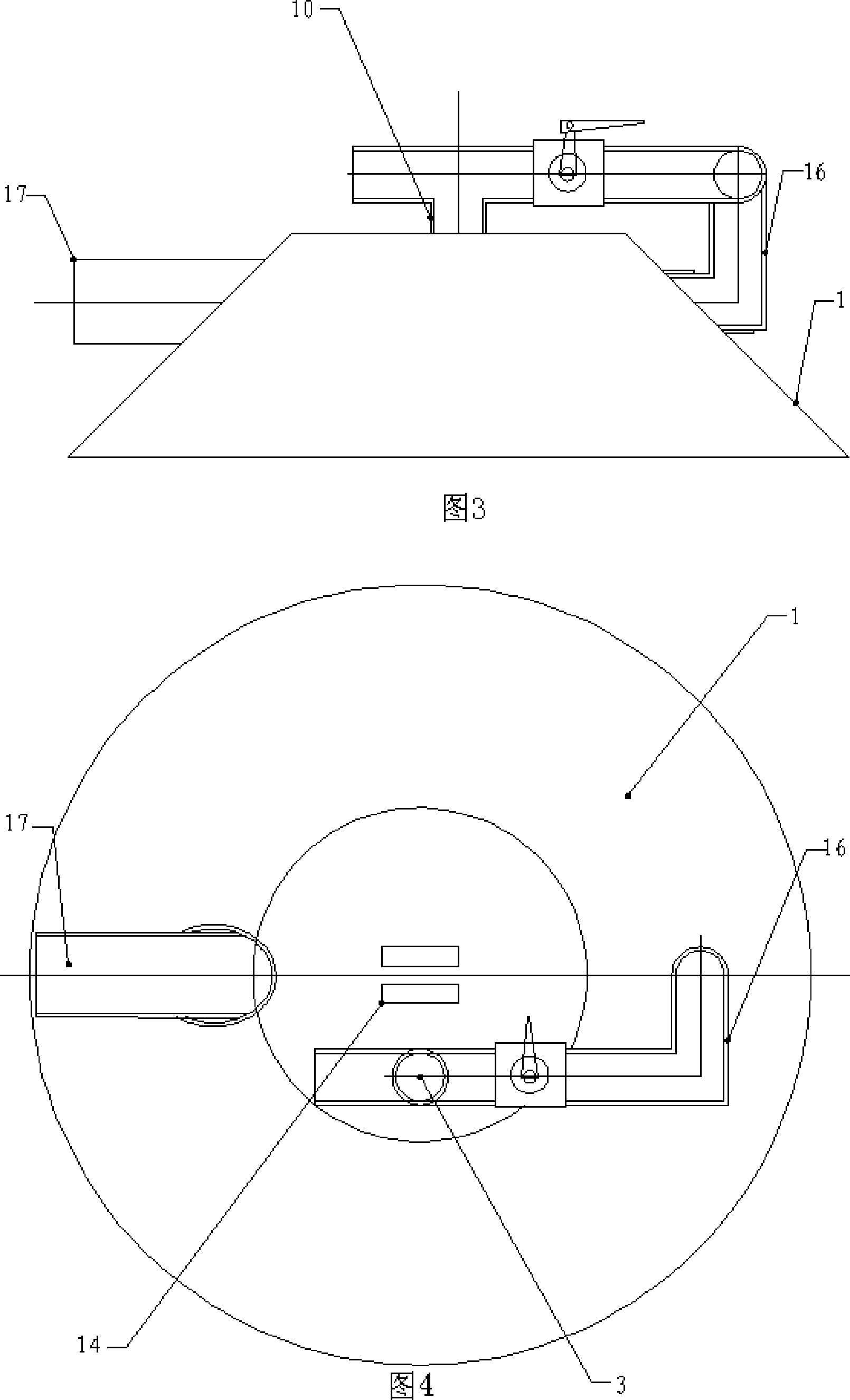 Submarine decontamination machine