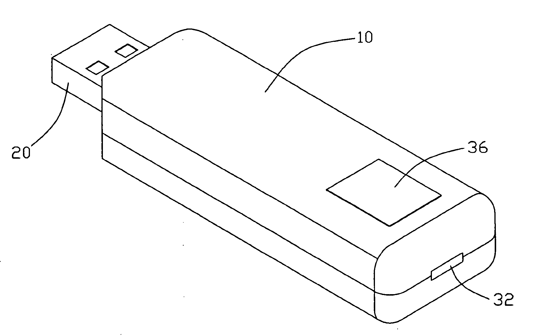 Mobile storage apparatus with temperature detecting function