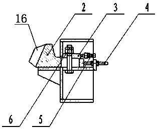 A pass-through double-toothed roller crusher with side tooth plate installation and adjustment device and its adjustment method