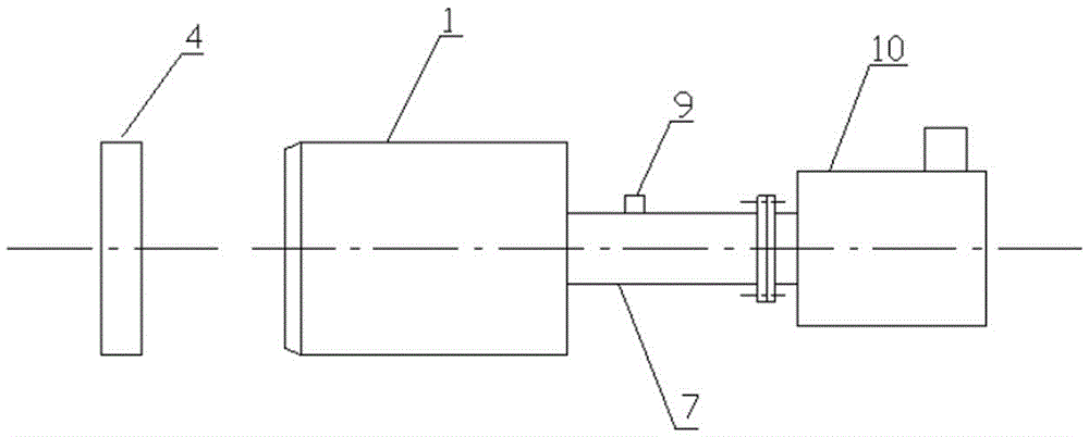 Main transformer insulation paper vacuum sampling device and implementation method of vacuum sampling