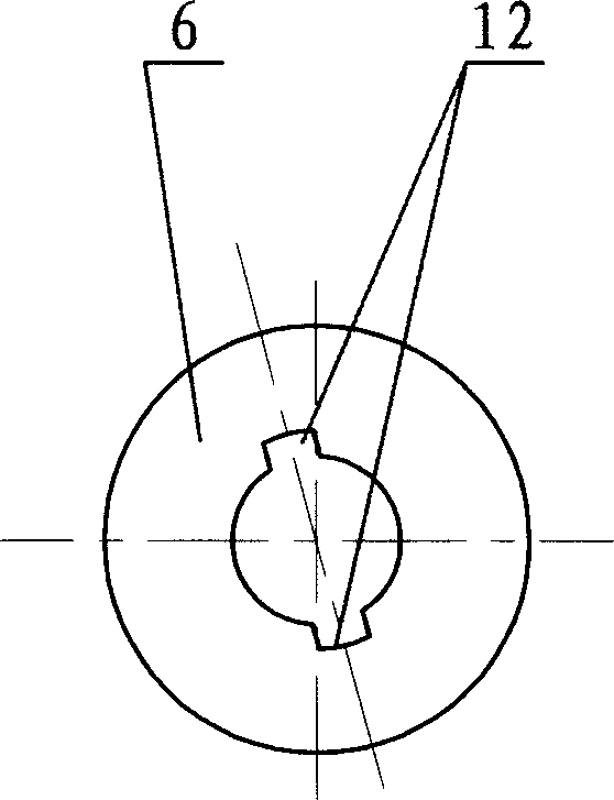 Quick clamping head for electric jig saw