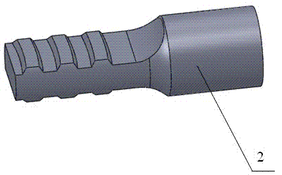 Tightness-adjustable composite material coupling member and fabrication method and assembly of coupling member