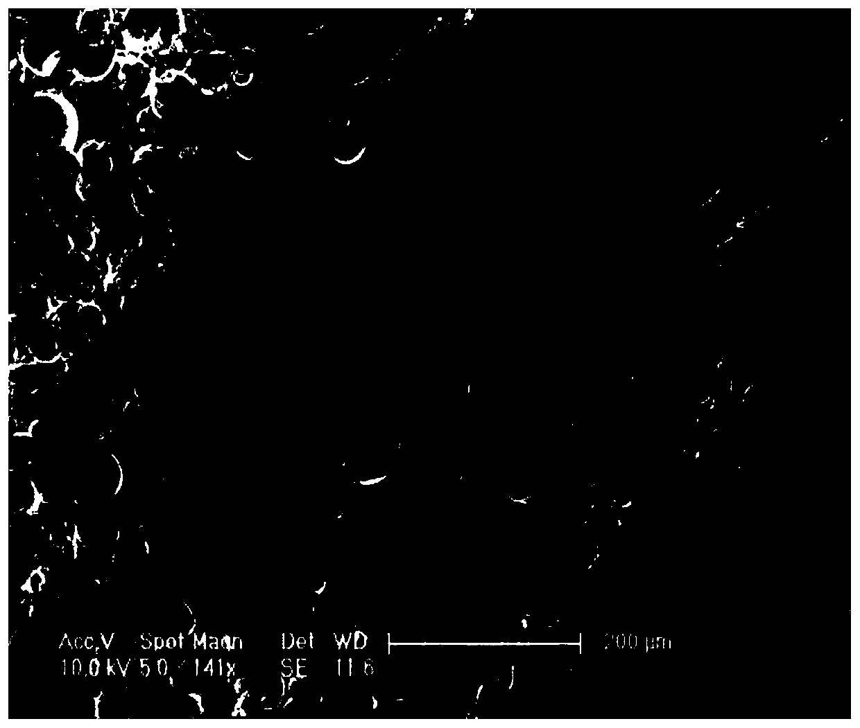 Polyimide composite foam precursor powder and polyimide composite foam