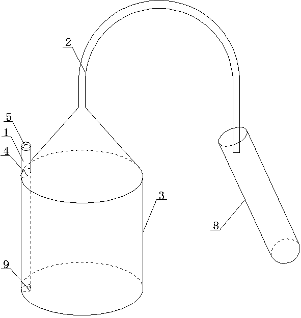 Automatic sperm floating apparatus and use method thereof