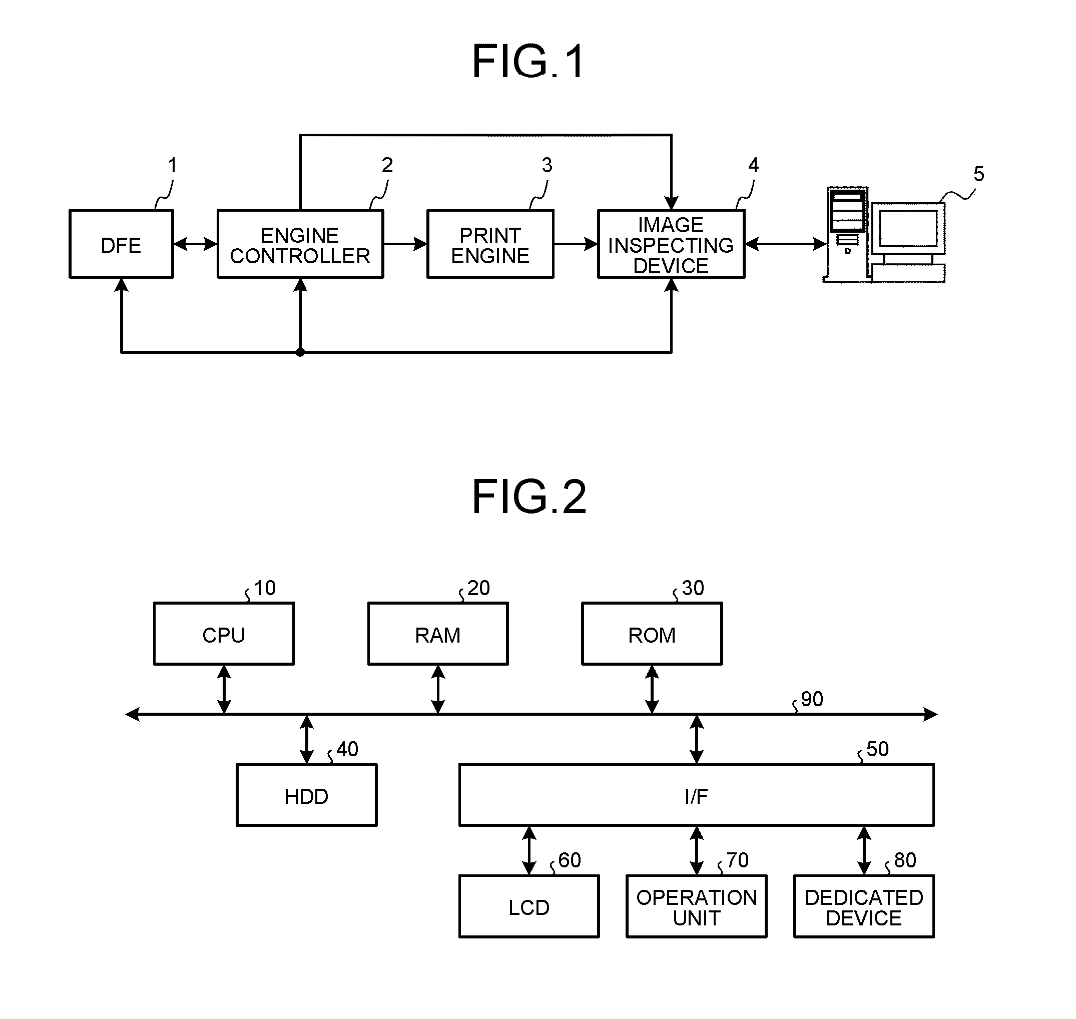 Image inspecting device, image forming system, and computer program product
