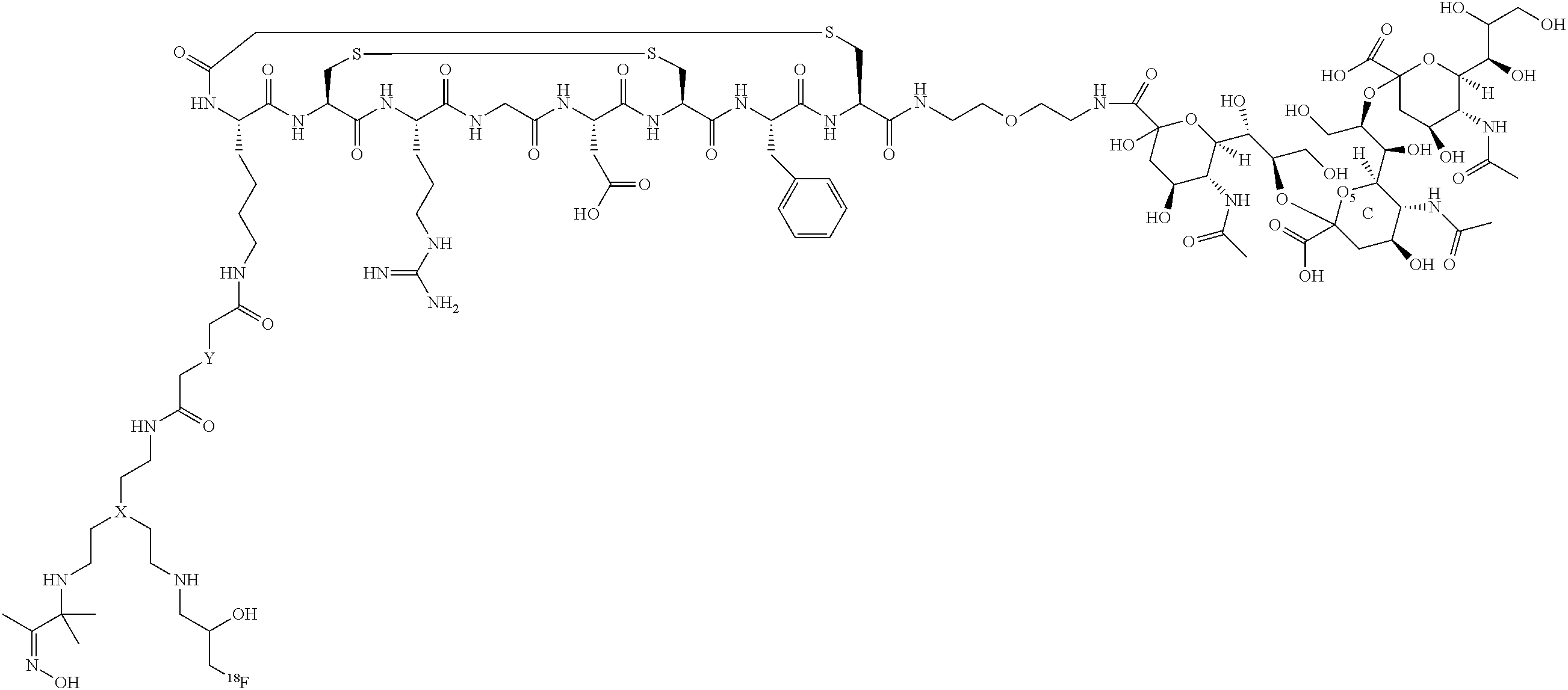 Radiolabelled peptide based compounds and uses thereof