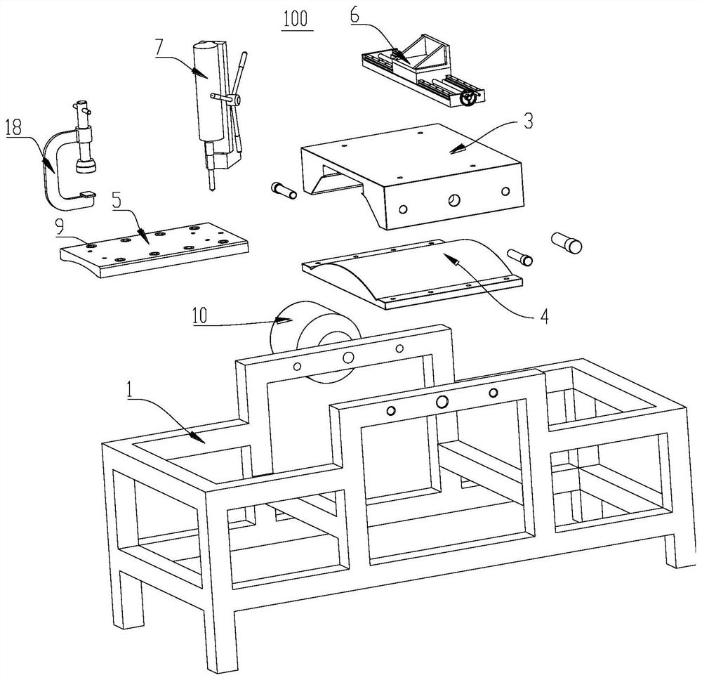 A control method of a ct medical bed plate assembly hole opening device