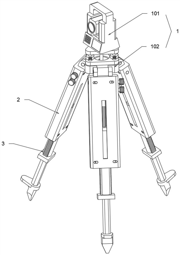 Multifunctional integrated surveying and mapping instrument for geological survey