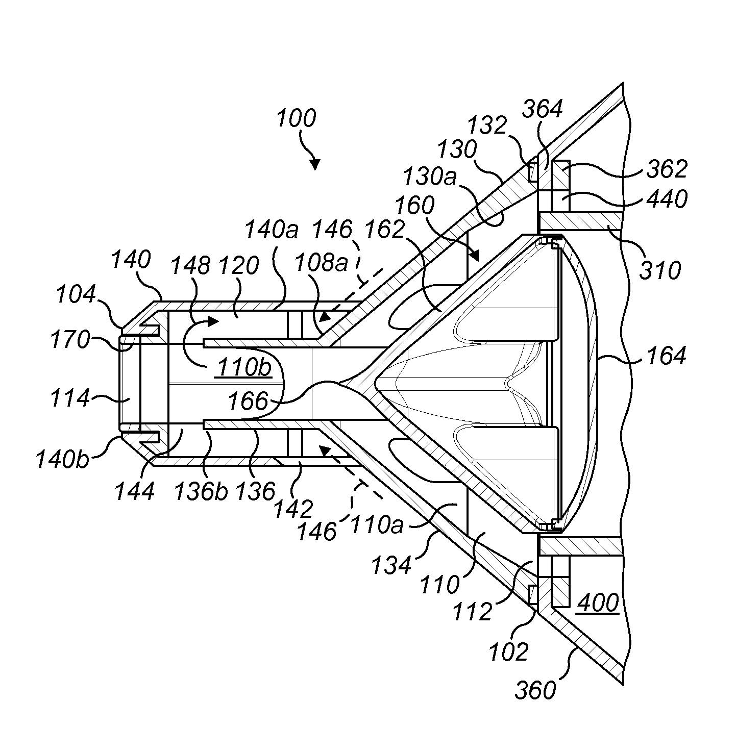 Attachment for a handheld appliance