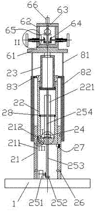 Lifting type intelligent traffic flow guidance device