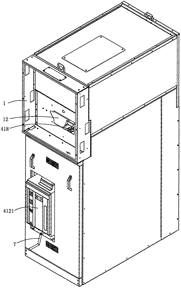 High-voltage switch cabinet