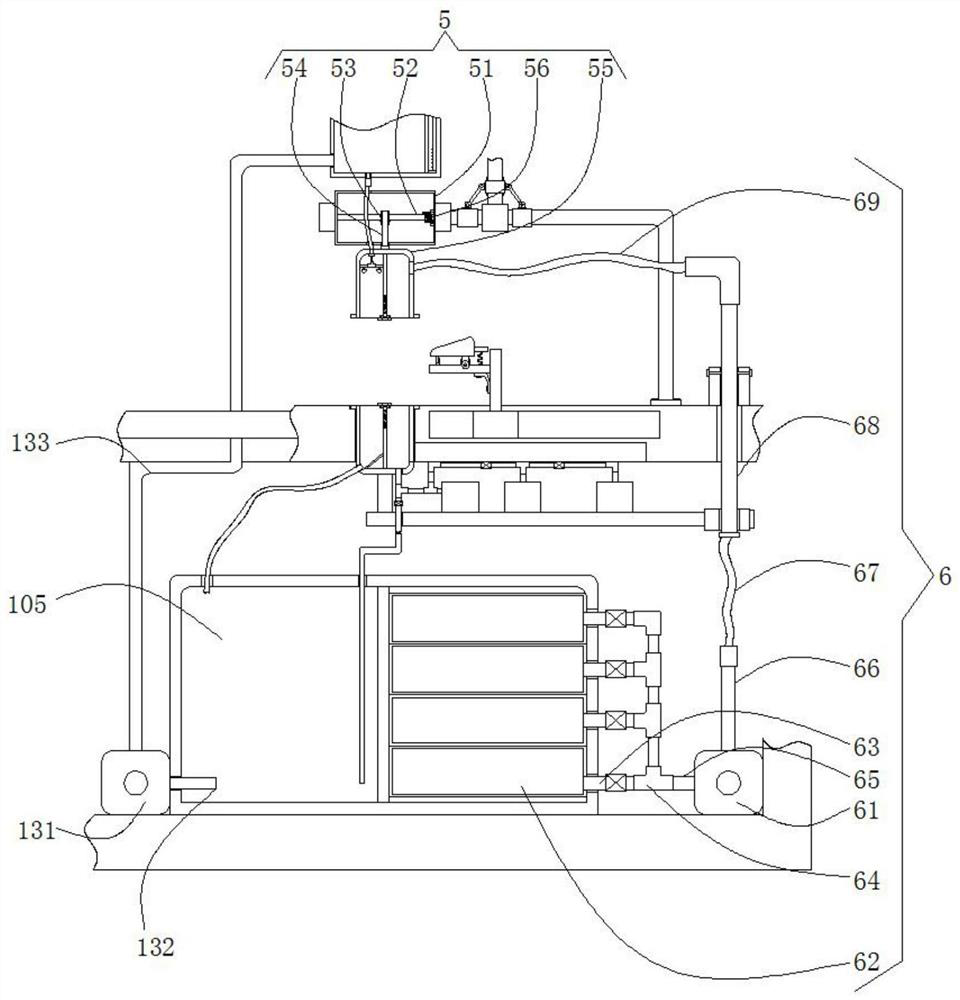 Novel filtering material performance testing device based on mask research and development