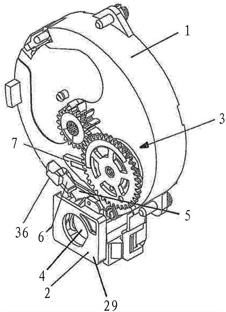 Belt retractor for a seatbelt device