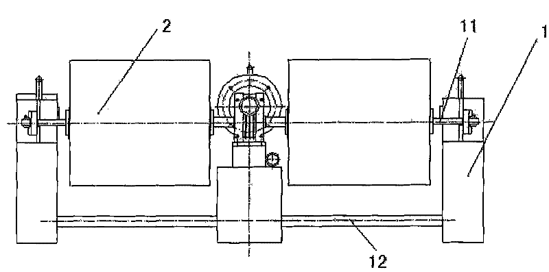 Nano rotor drum oil-collecting device