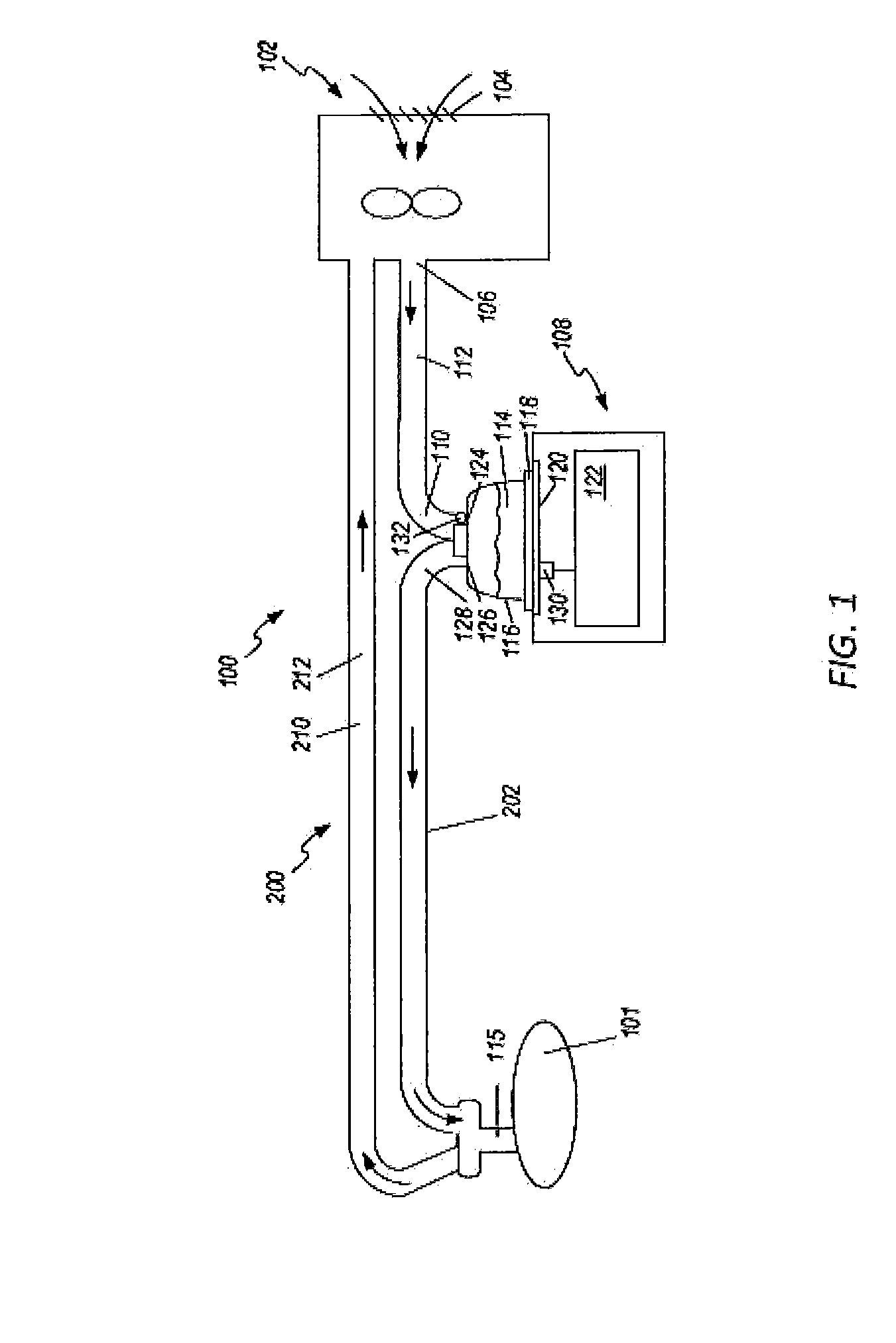 Drying expiratory limb with tailored temperature profile and multi-lumen configuration