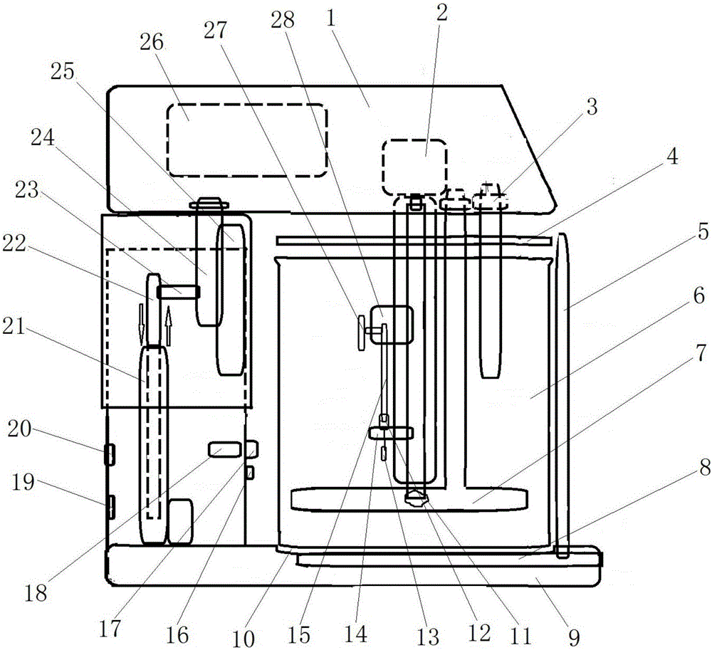 Detecting device for shrinkage temperature of leather based on imaging technology