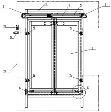 Sliding-plug escape door