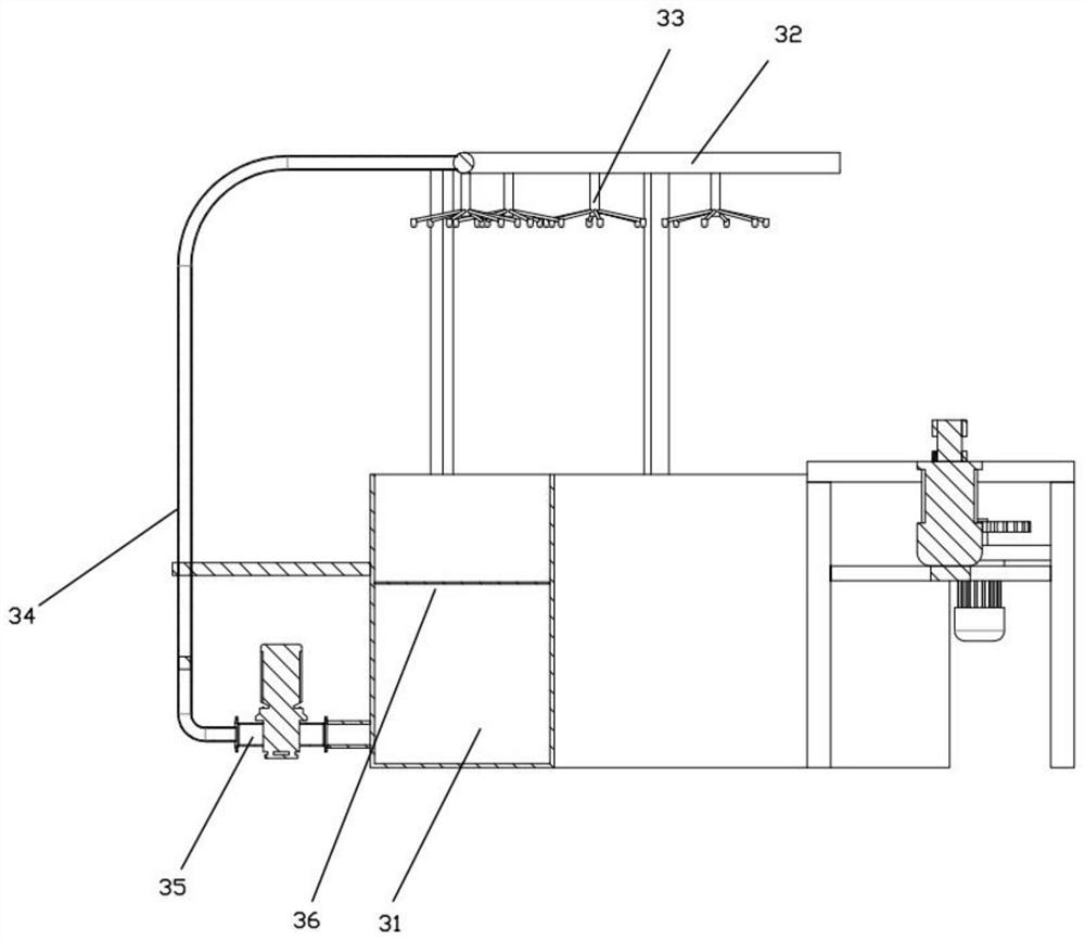 Multi-stage efficient sand washing device