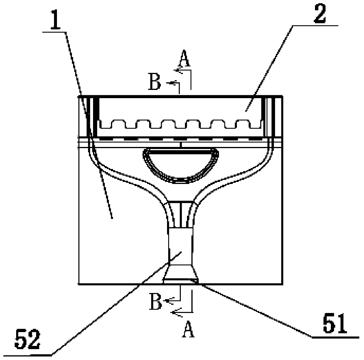 Low-nitrogen oxide combustor