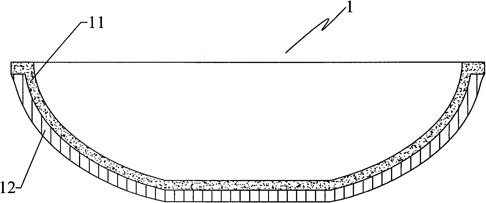 Double-color cake tray and manufacturing method thereof