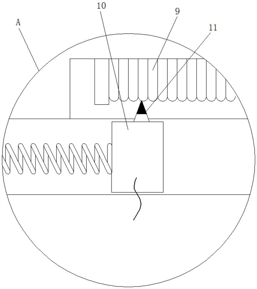 Self-locking walking machine capable of preventing overspeed rotation