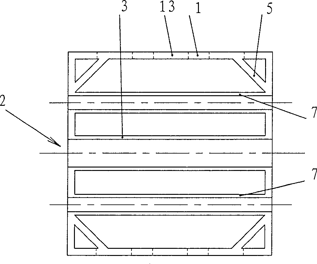 Positioning module, floor using same