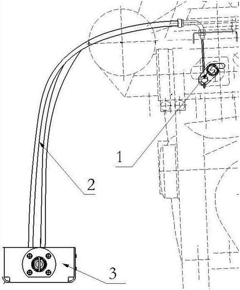 Control mechanism for controlling opening degree of choke valve of engine