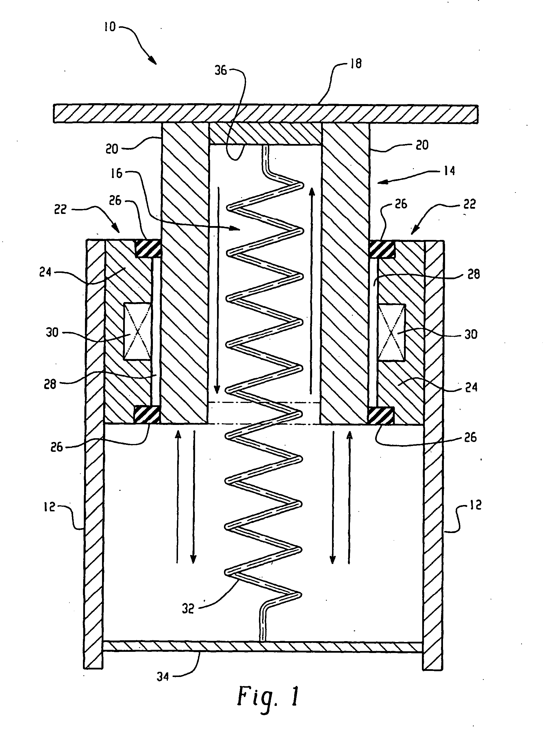 Impact energy absorber and process