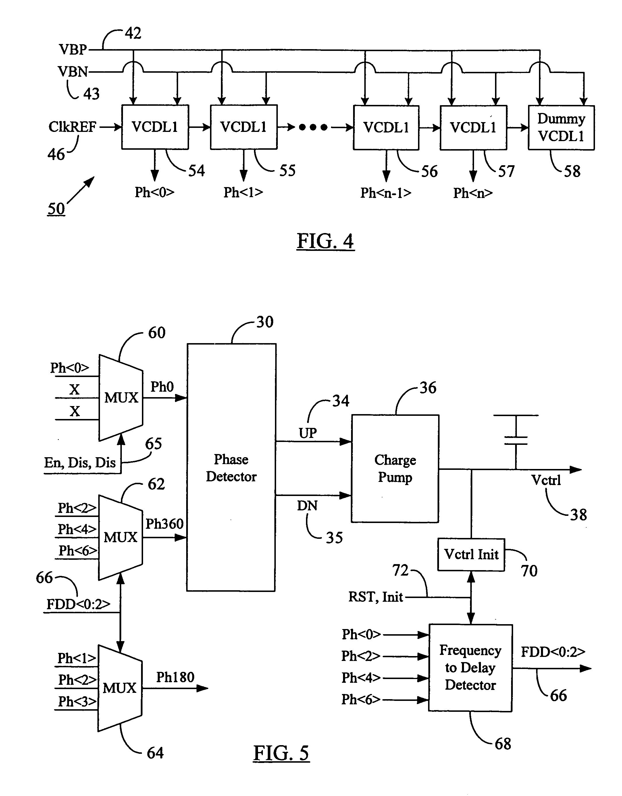 Delay stage-interweaved analog DLL/PLL