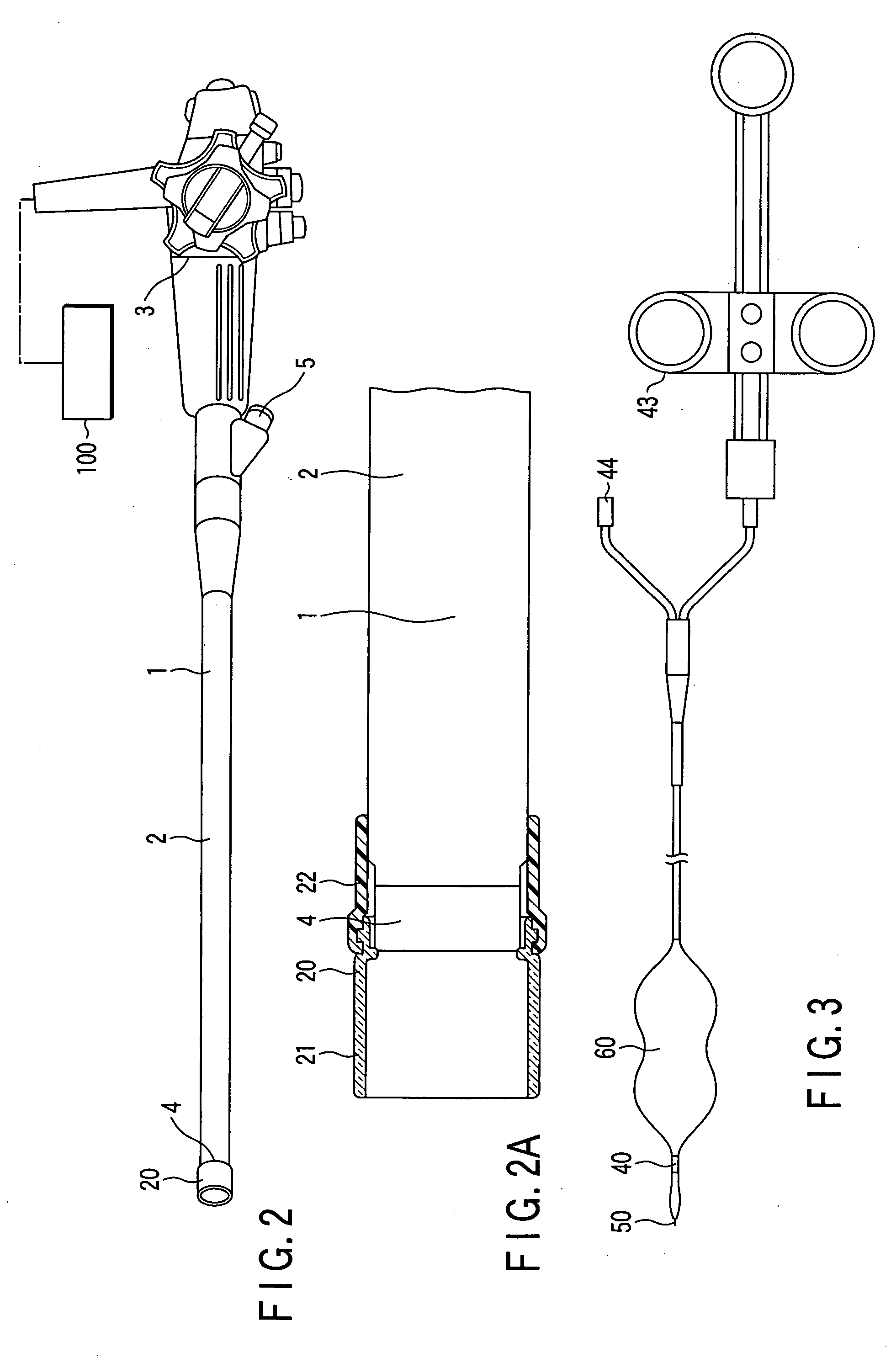 Endoscopic system for treating inside of body cavity