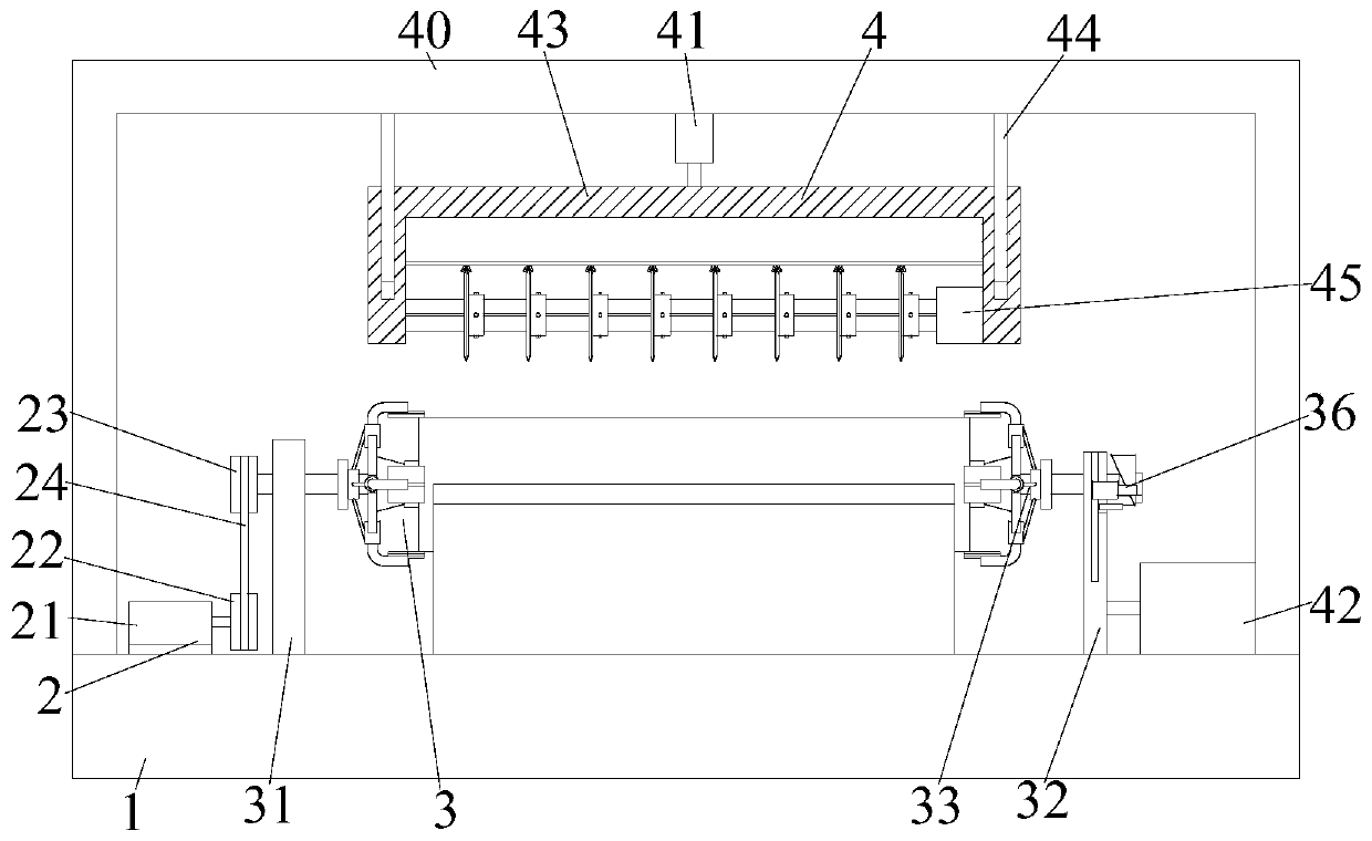Transparent adhesive tape processing die cutting machine and die cutting method