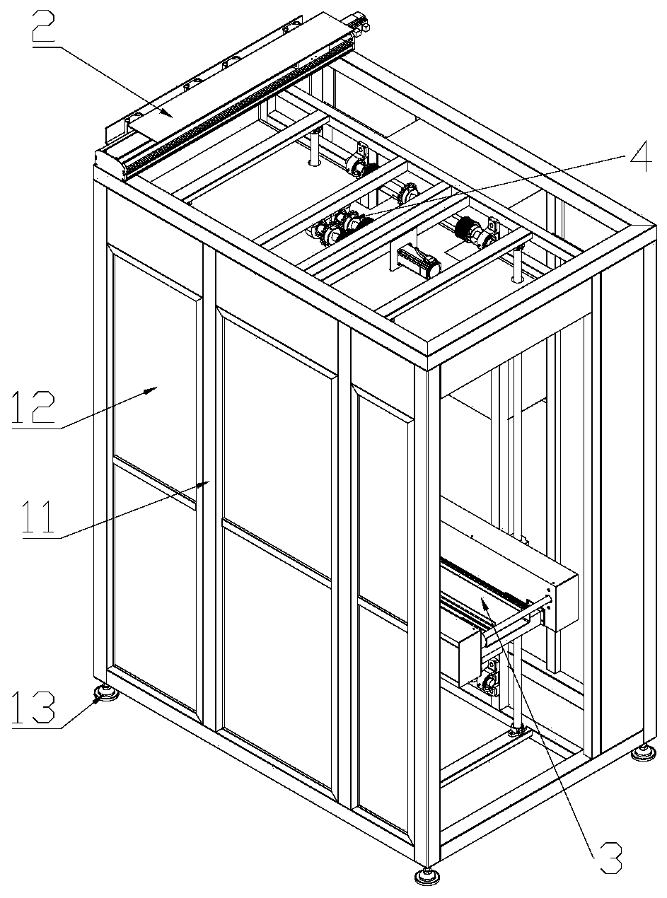 Integrated egg tray transfer device