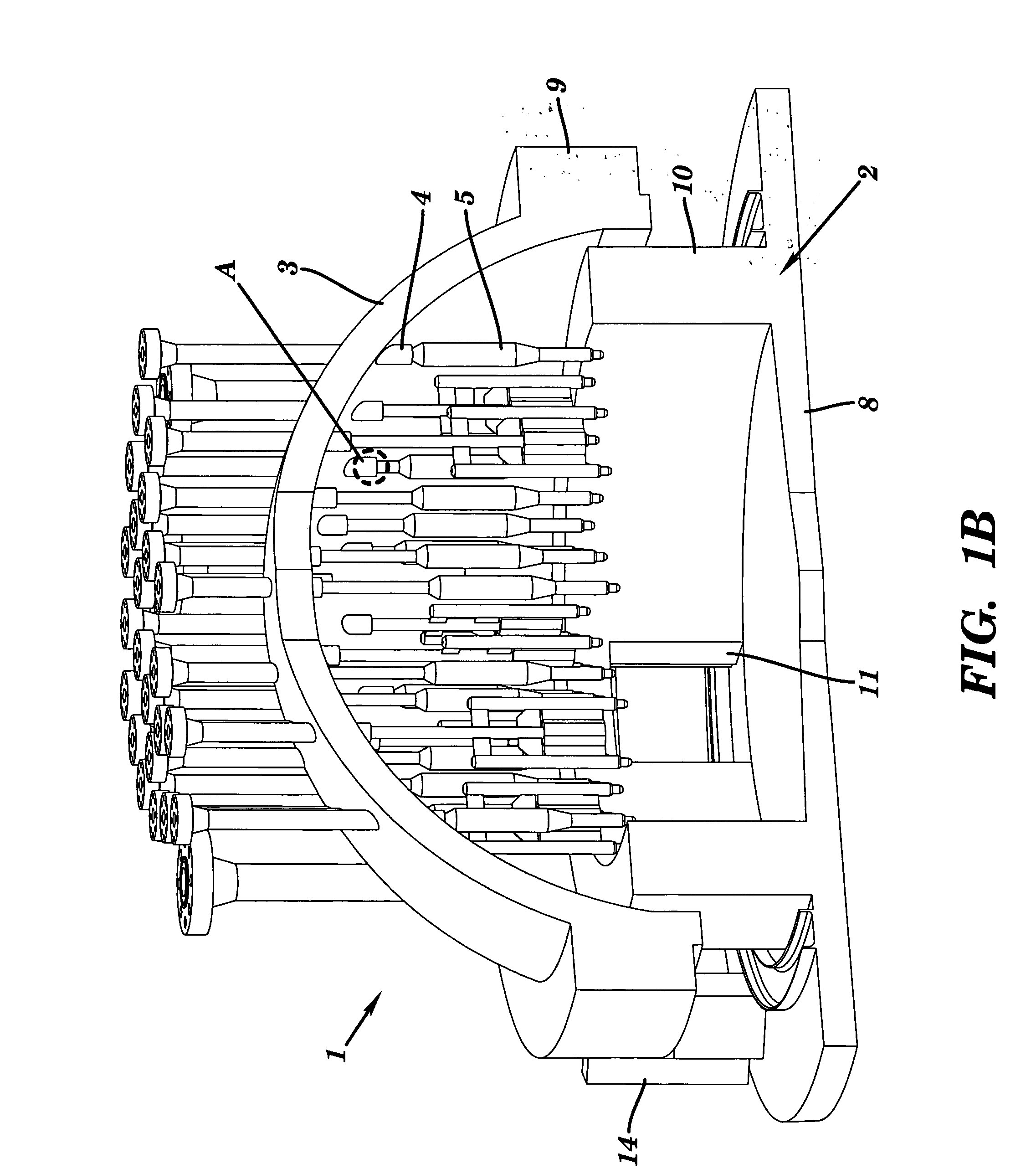 Method and apparatus for inspection of reactor head components