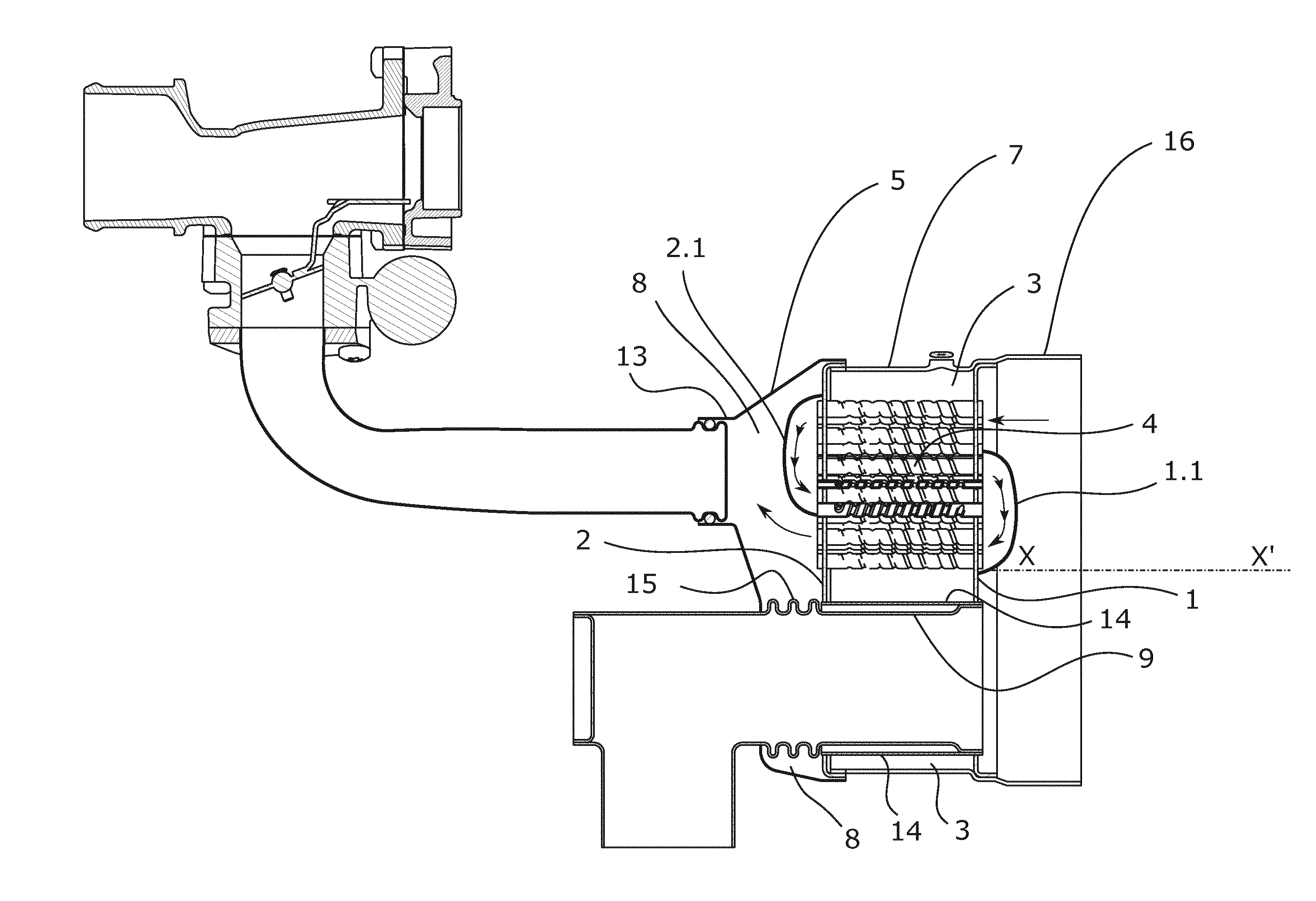 Built-In Exhaust Gas Maintenance Device