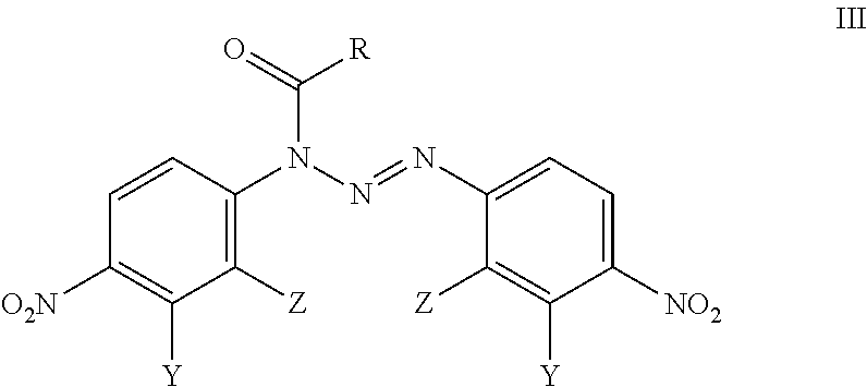 Analogues Of 1,3-Bis(4-Nitrophenyl)Triazenes, Their Pharmaceutically Acceptable Salts And N-Acyl Derivatives For Tumour Treatment