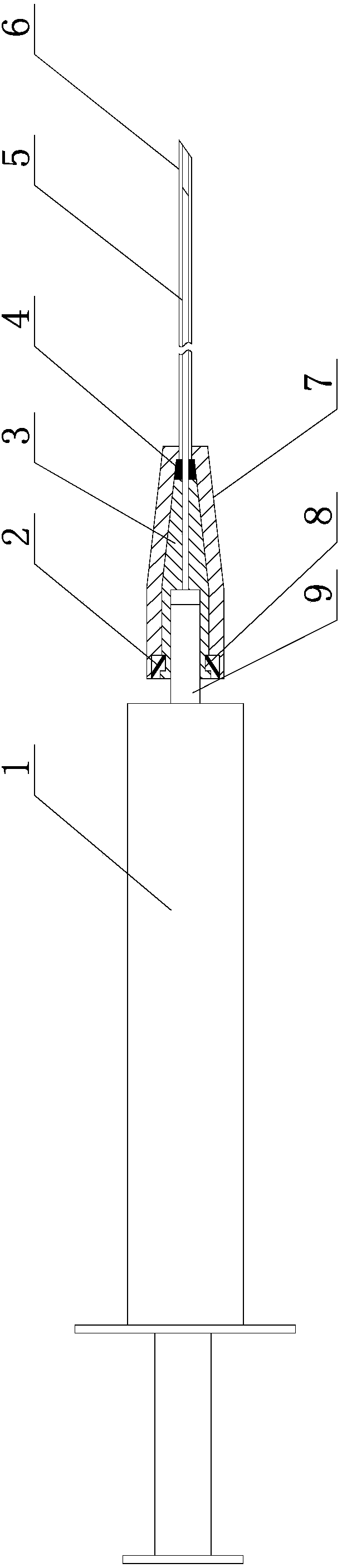 Lacrimal passage washing device