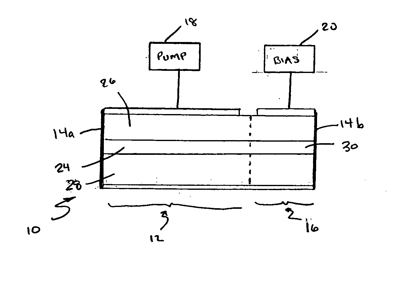 Pulsed quantum dot laser system with low jitter