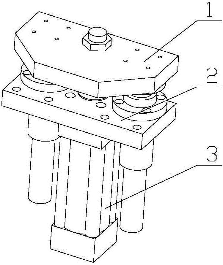 Unloading mechanism of bottle blowing machine