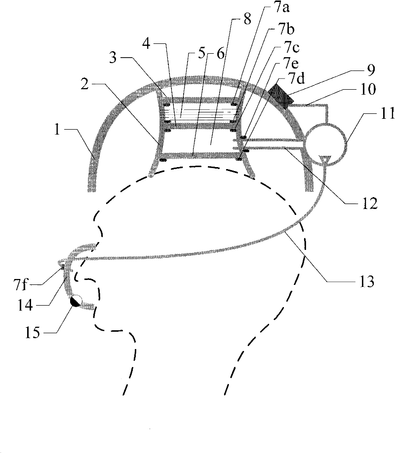 Method and device for filtering dust by adopting nuclear track membrane