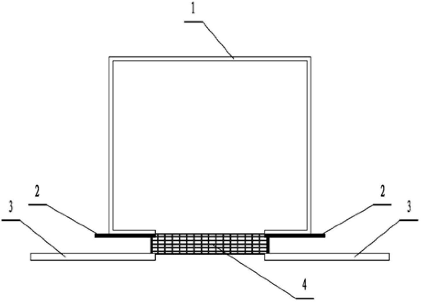 Elevator gap filling rubber strip