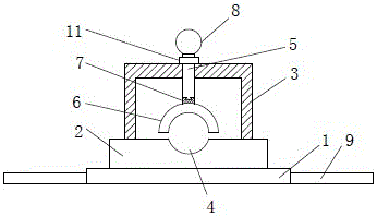 Rotary drainage tube fixation apparatus