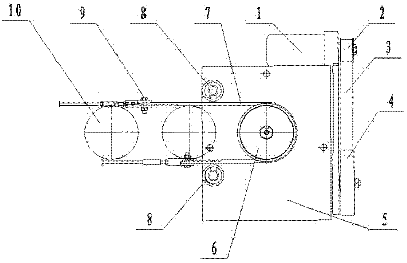 Electronic opening device with any opening in multiple positions