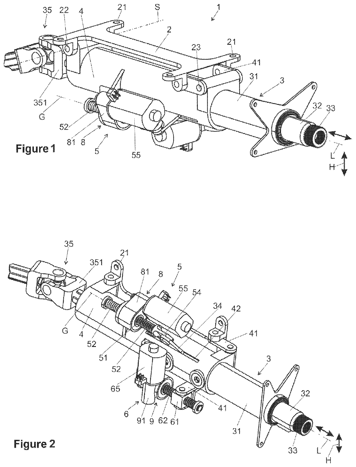 Steering column for a motor vehicle