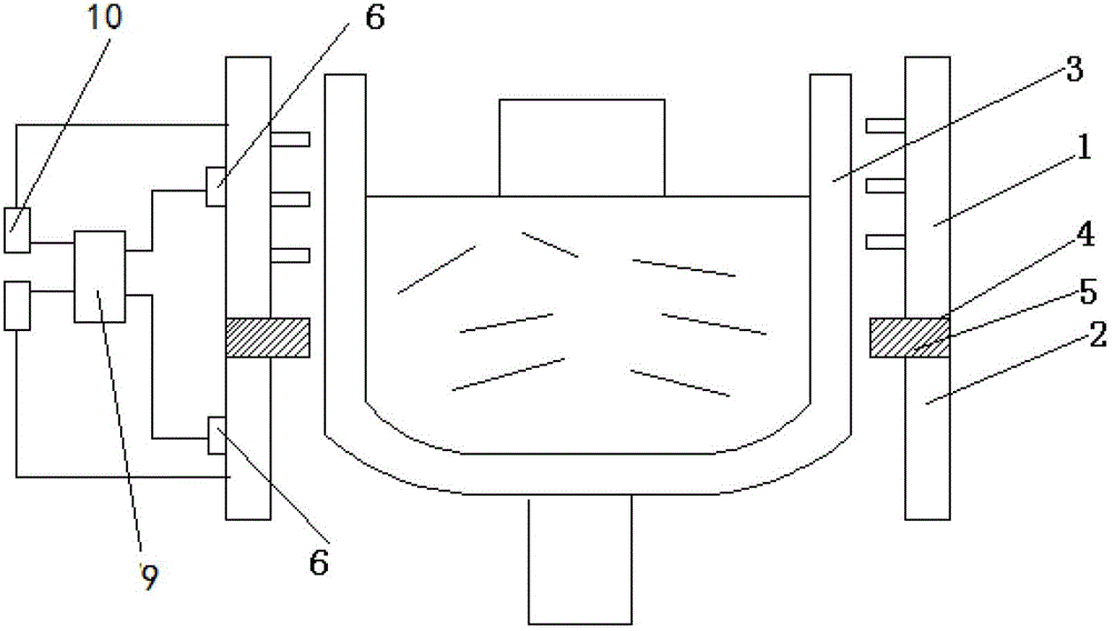 Self-controlled heating system for single crystal furnace