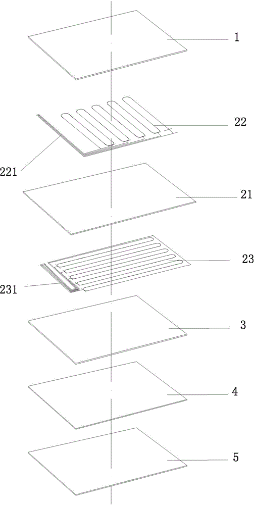 Self-adhesion flexible capacitive touch screen