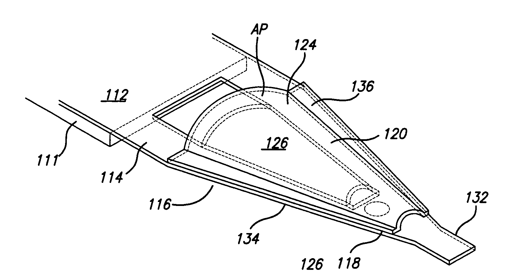 Windage insensitive disk drive suspension