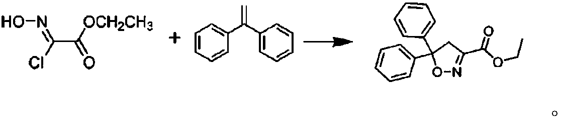 Synthesizing method of isoxadifen-ethyl for industrialized production