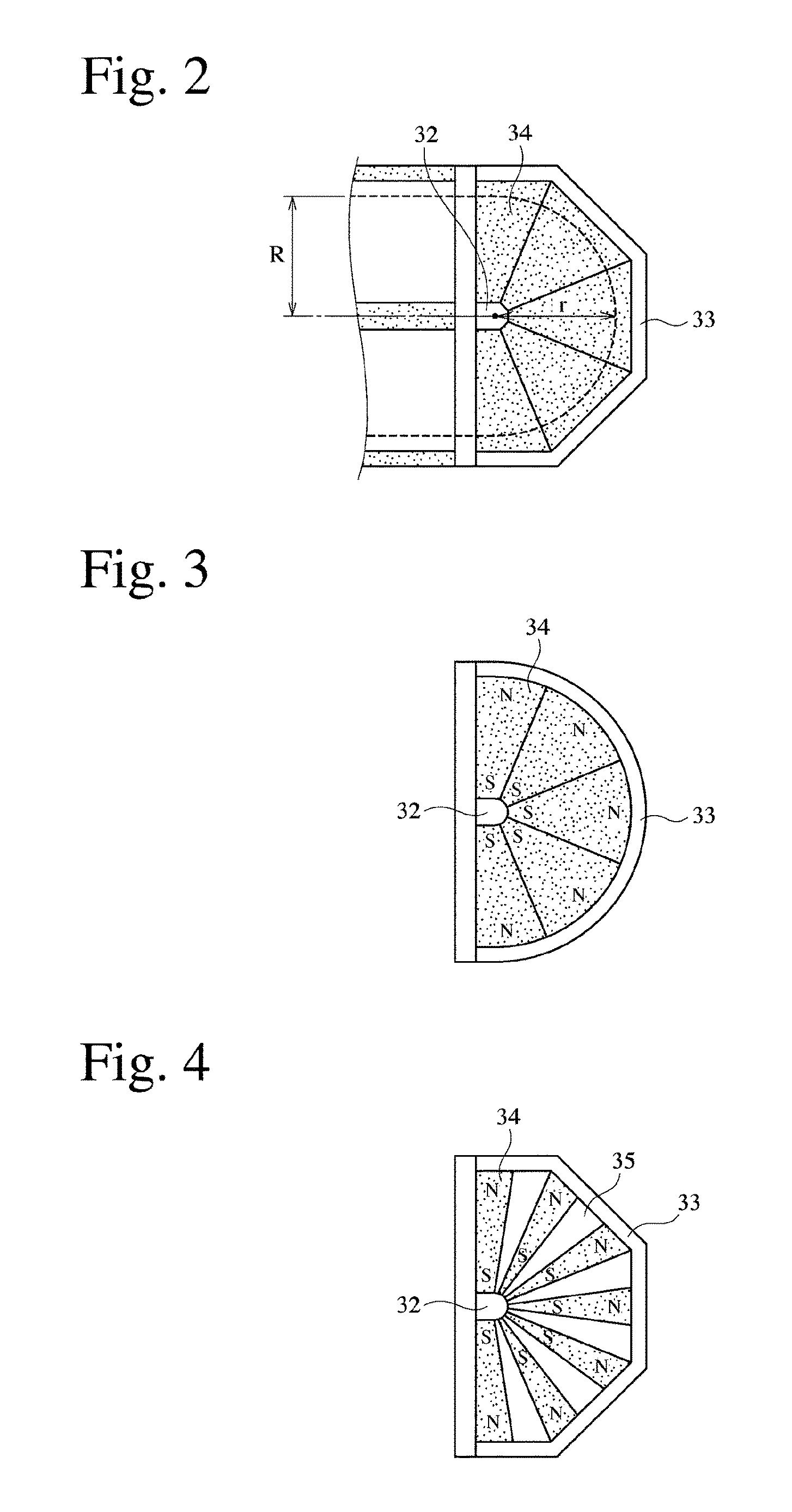 Magnetic-field-generating apparatus for magnetron sputtering