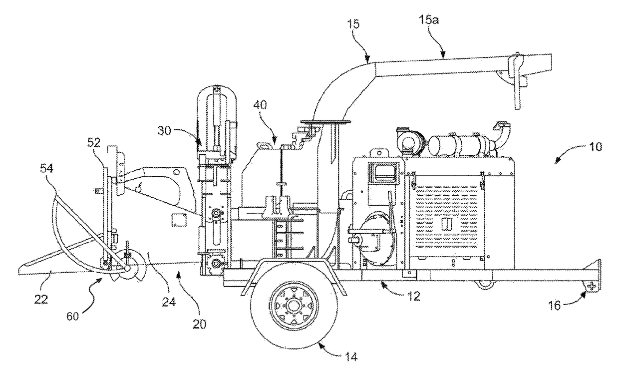 Safety and control device, system, and method thereof for a waste processing system